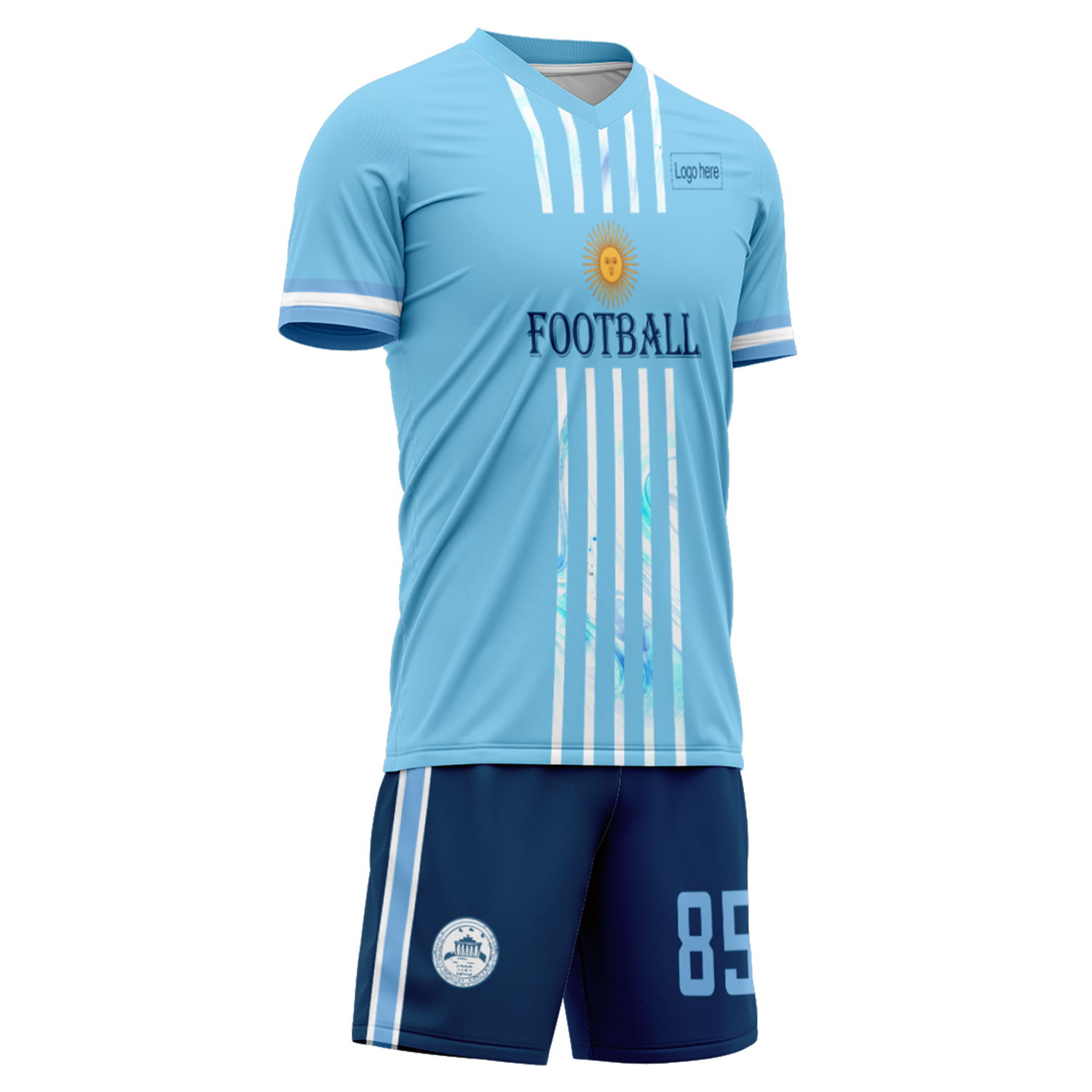Изготовленные на заказ футбольные костюмы Argenti Team 2022 World Cup