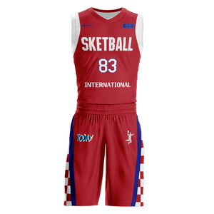 Изготовленные на заказ баскетбольные костюмы сборной Хорватии