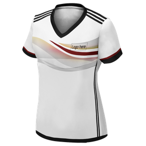 Женское подлинное футбольное джерси чемпионата мира по футболу Германии на заказ с именем