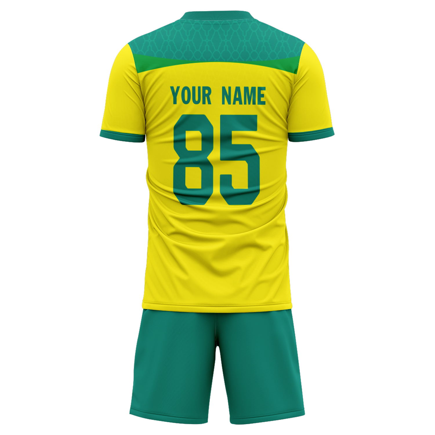 Изготовленные на заказ футбольные костюмы сборной Бразилии по футболу 2022 года